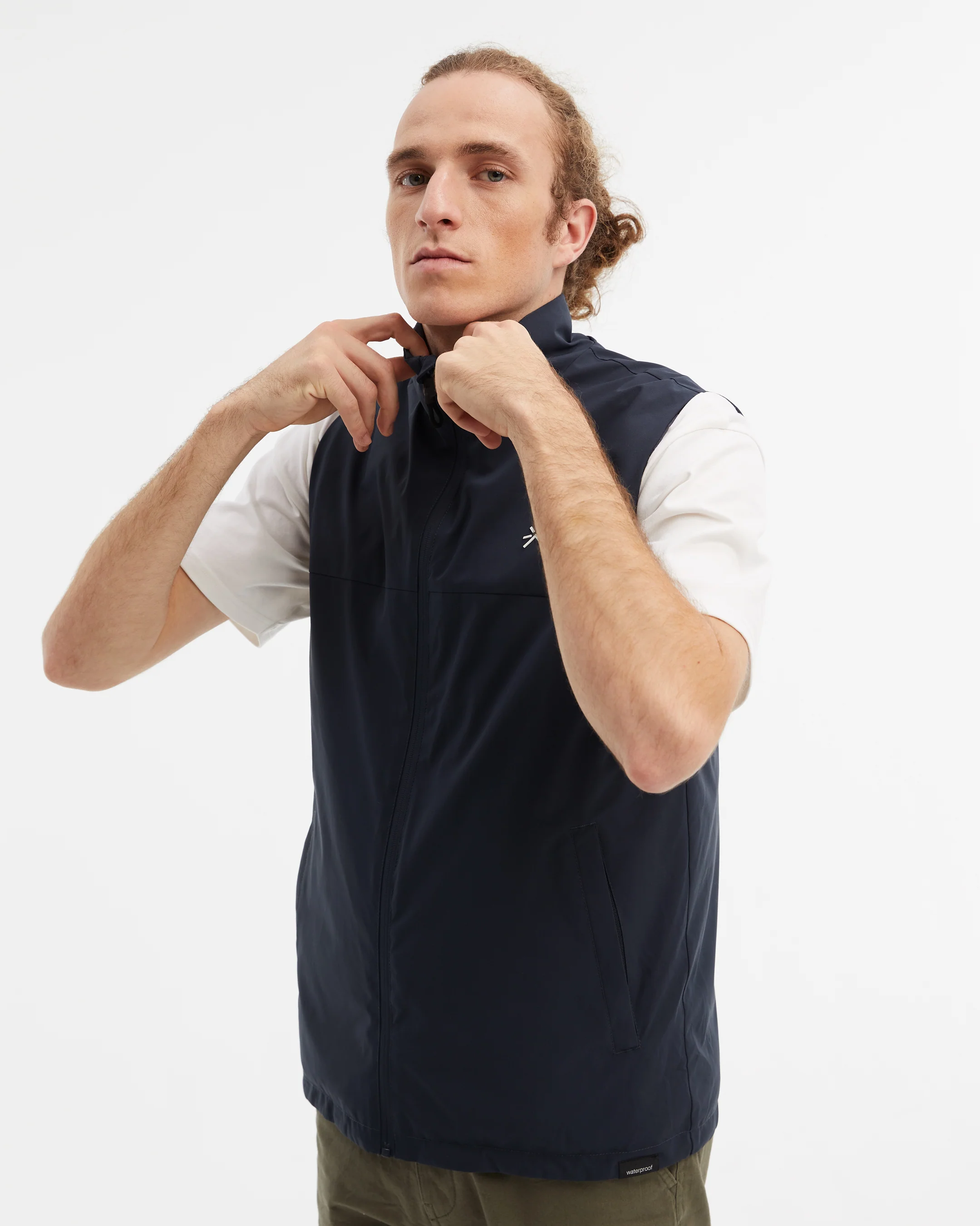 Men's NS40 Reversible Vest Night Blue - Image 3