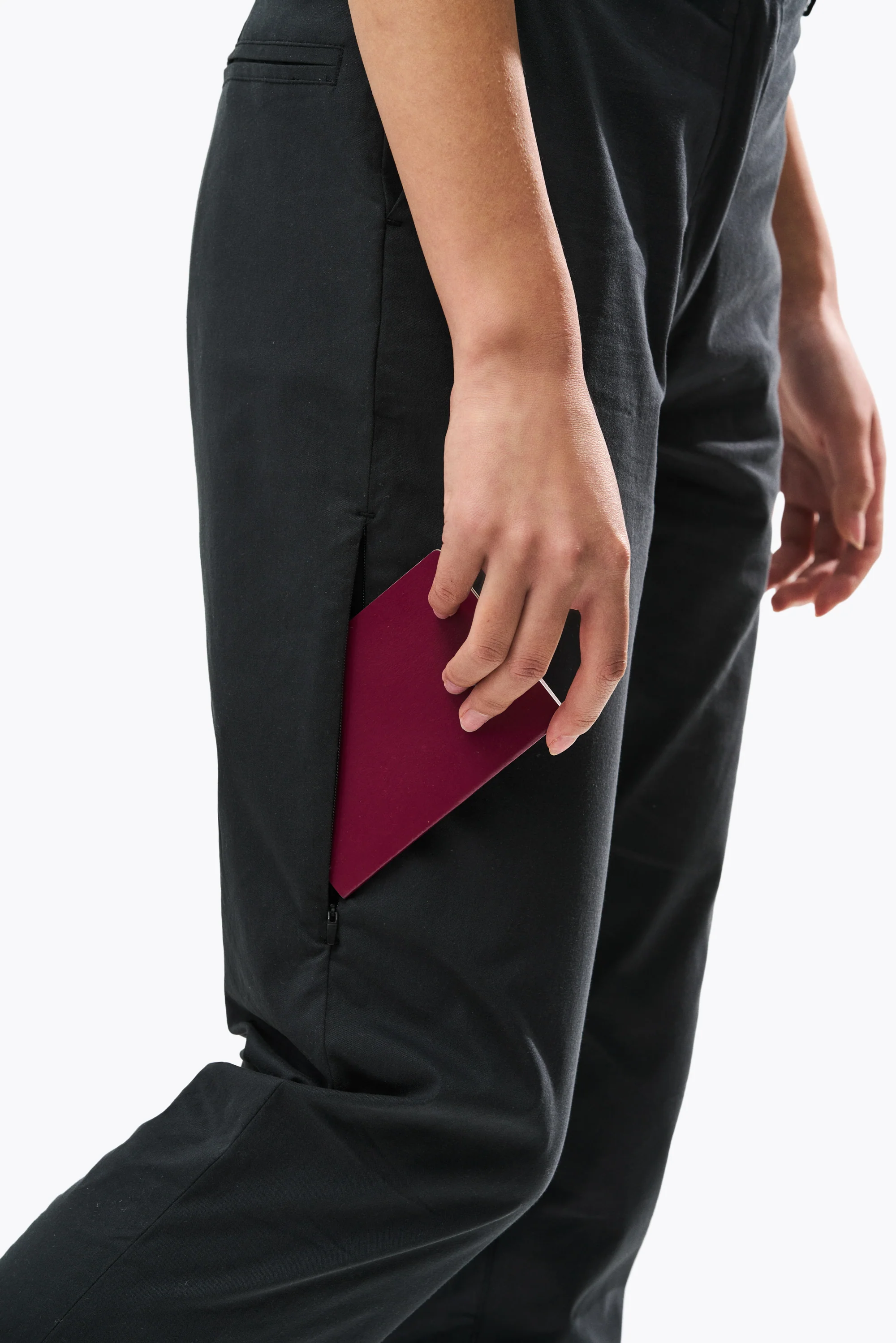Women's ProTravel Chino Pant All Black - Image 8
